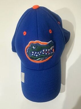 University of Florida Gators Top of the World Flex Fitted OSFM Hat Cap NCAA Blue